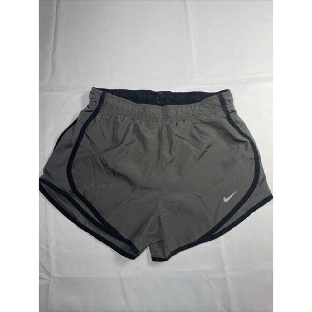 Nike Dri-Fit Running Athletic Women's Black Green Shorts Size XS